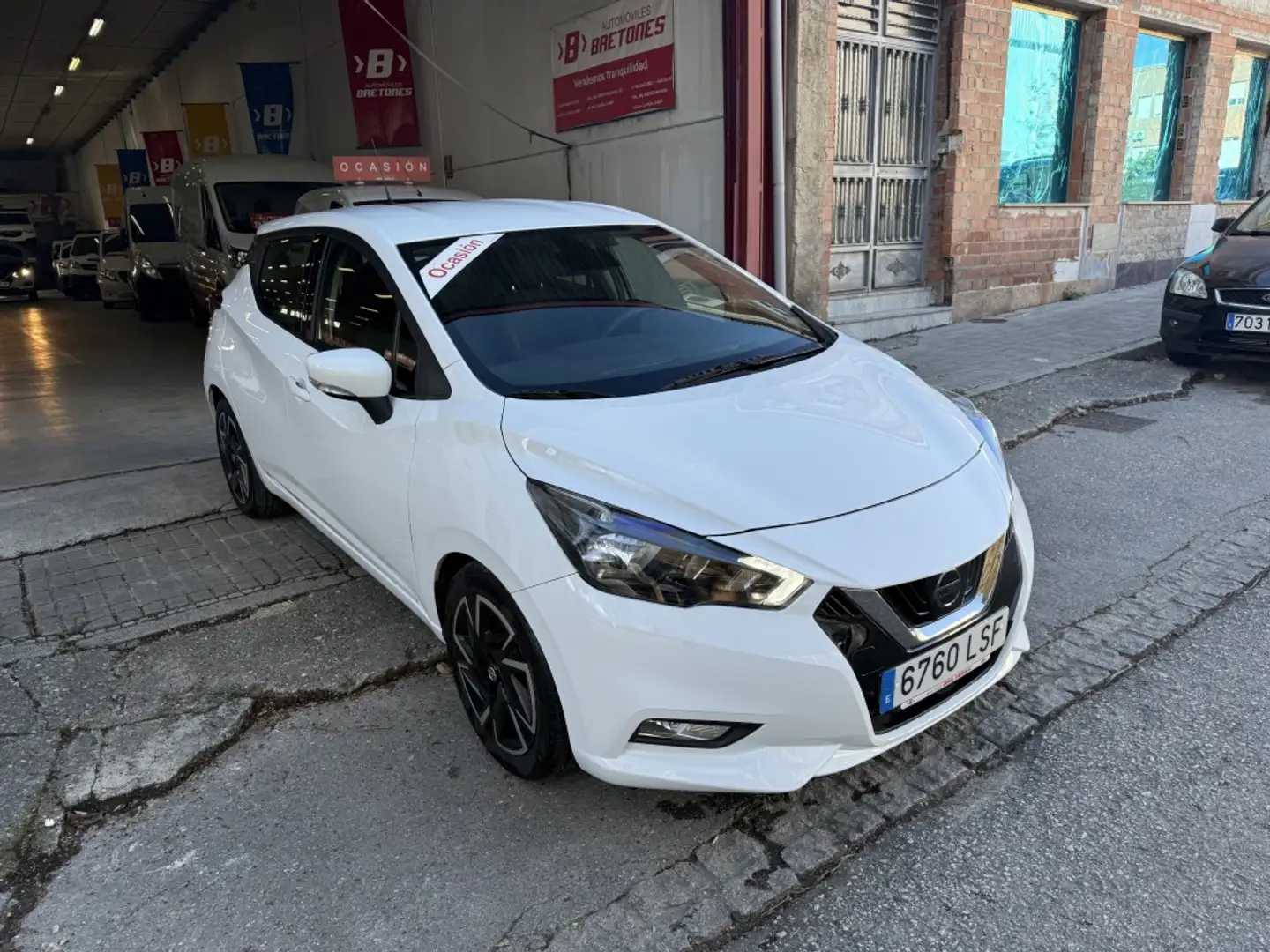 Nissan Micra IG-T N-Desing Black 92 Blanco - 2