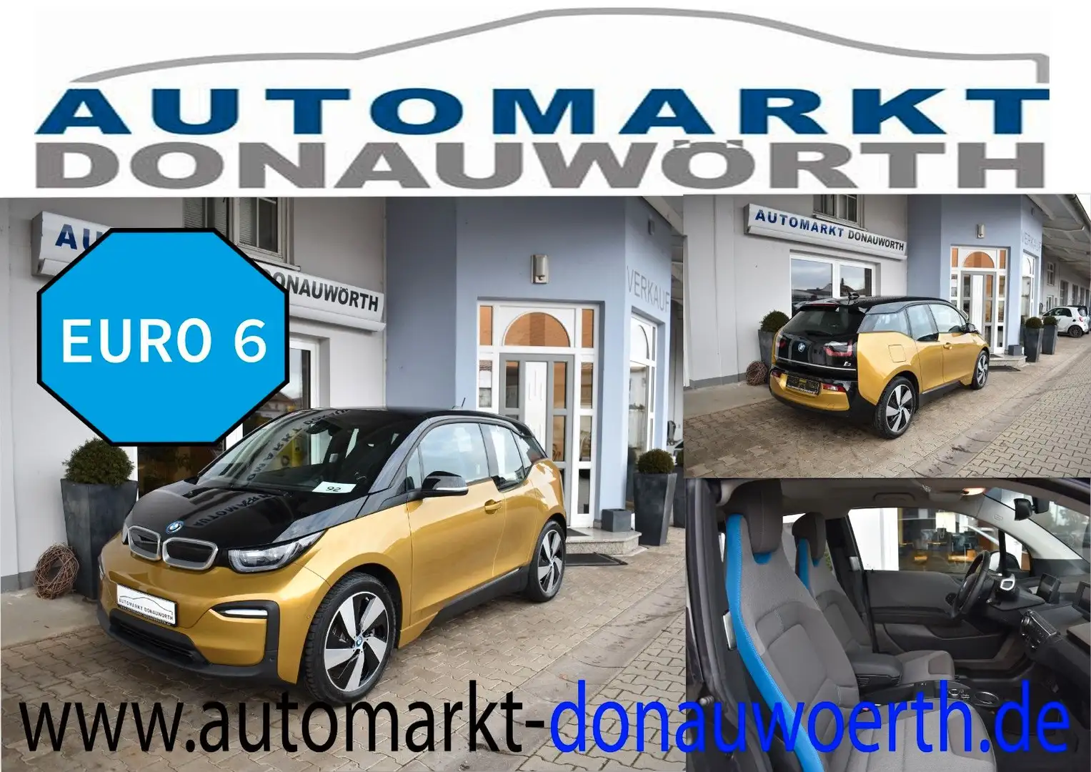 BMW i3 (120Ah) Navi Kamera Abstandstempomat Sitzhzg Or - 1