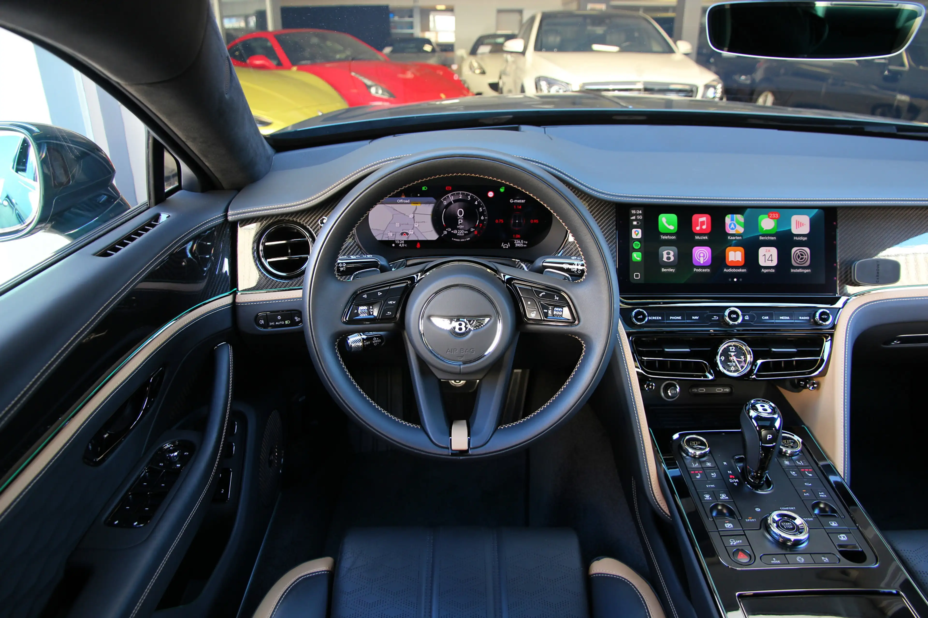 Bentley Flying Spur 4.0 V8 Hybrid Speed | Touring | Rotating | Naim | — photo 46