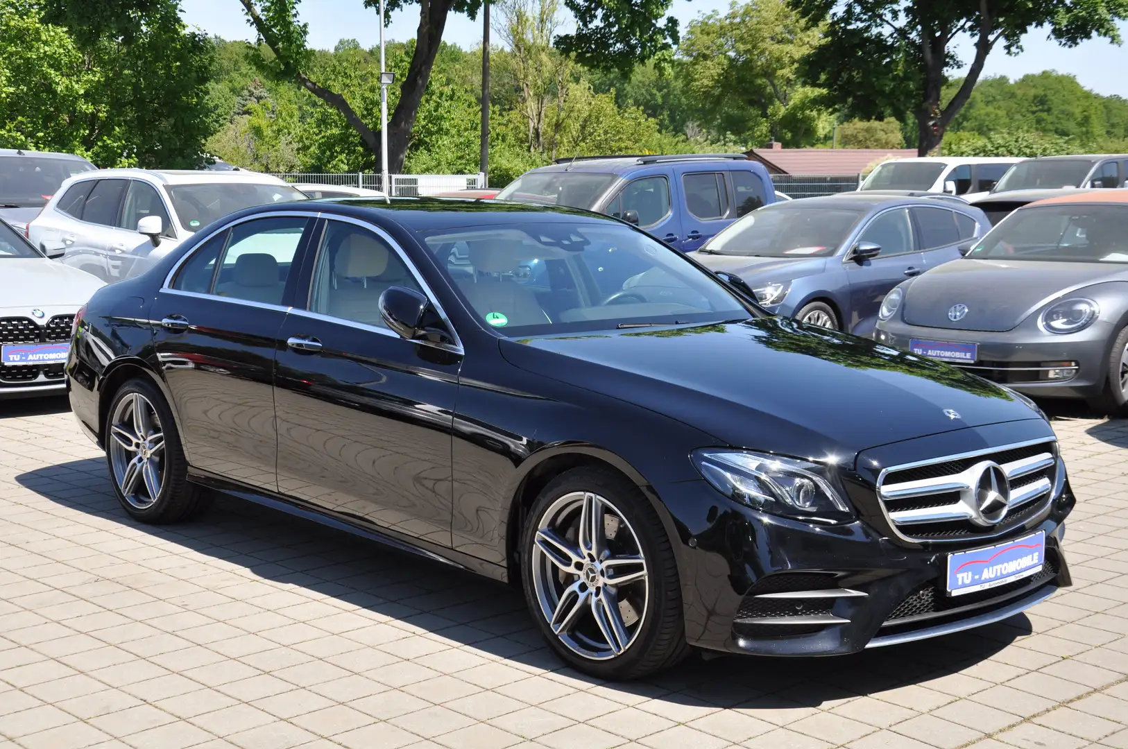 Mercedes-Benz E 400 E 400 d 4Matic AMG STANDHZ-BURMESTER-HUD-MBLED-19" Zwart - 1
