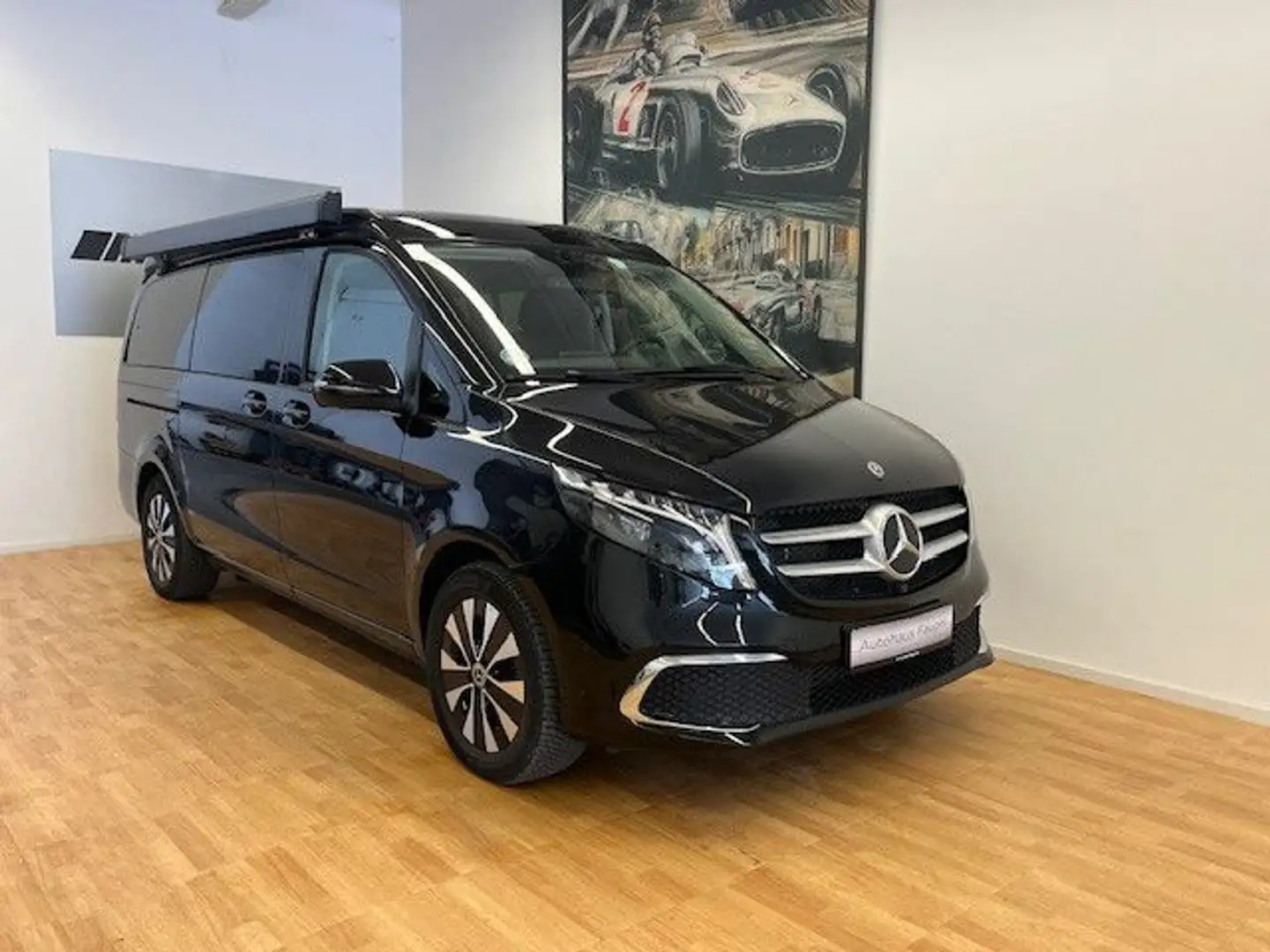 Mercedes-Benz V 300 4matic Marco Polo Easy Up Küche AHK SD Zwart - 1
