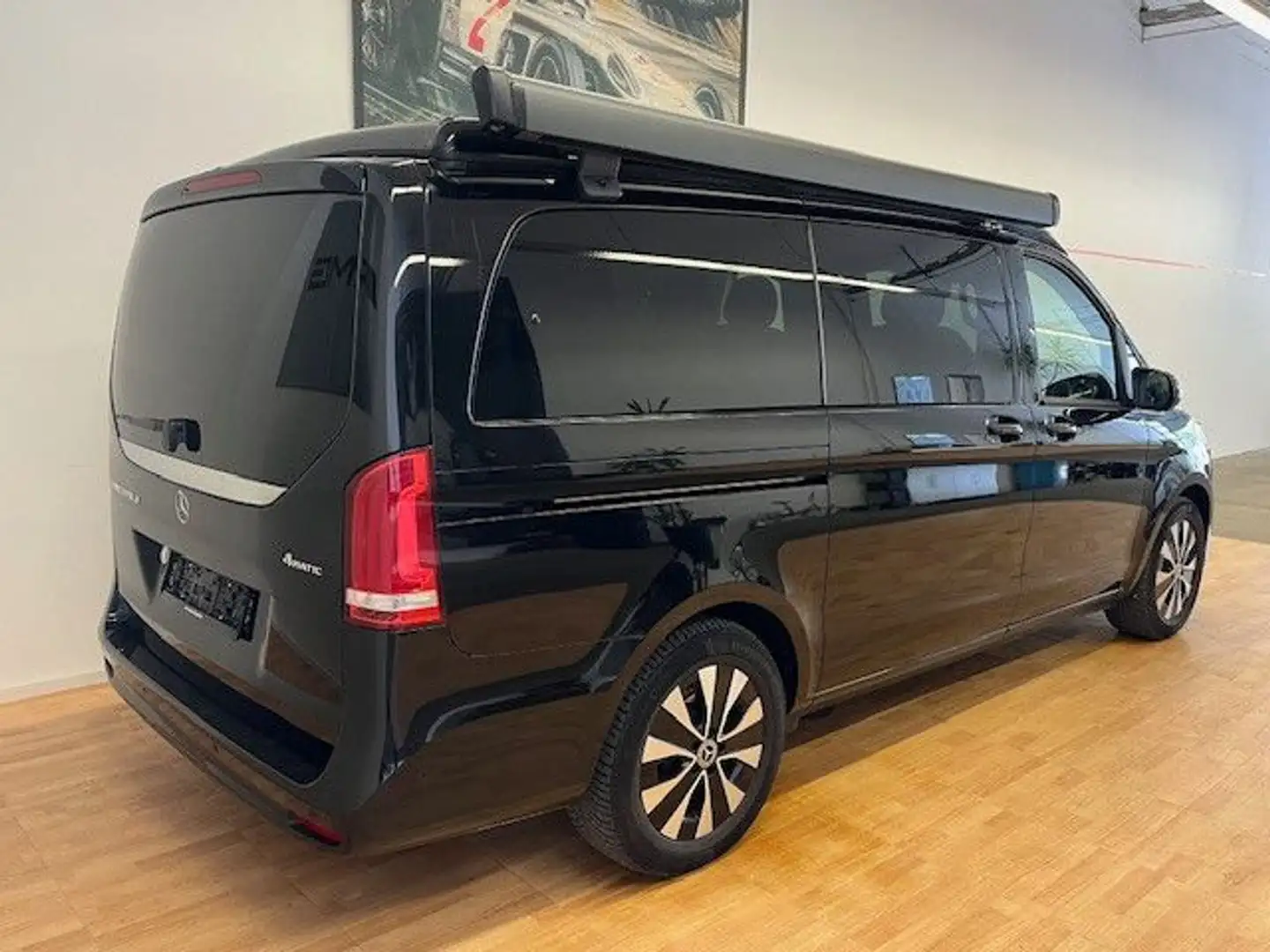 Mercedes-Benz V 300 4matic Marco Polo Easy Up Küche AHK SD Zwart - 2
