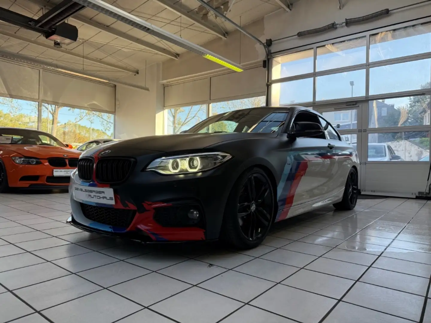 BMW 220 i M Sport Coupe M Sport Scheckheft 2.Hand Blanc - 2
