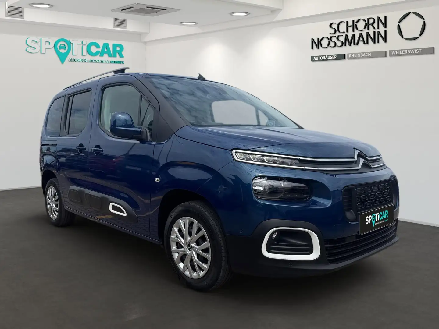 Citroen Berlingo BERLINGO M BHDI130 EAT8 SHINE NAVI, CARPLAY, SITZH Blau - 2