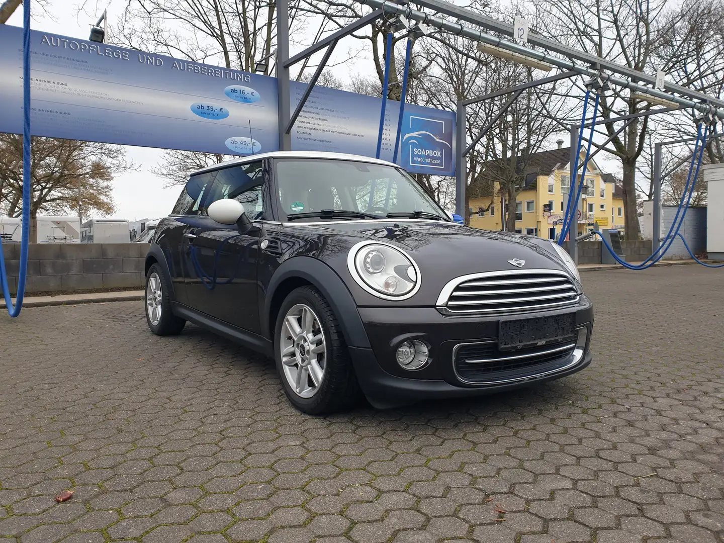 MINI One Cooper / Schiebedach /Checkheft/ 16 Zoll/ 2 Halter Braun - 1