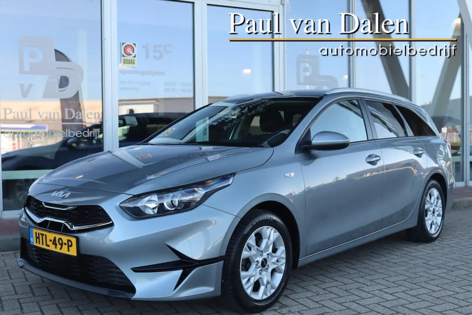 Kia Ceed SW / cee'd SW 1.0 T-GDi 120PK MHEV AUTOMAAT DYNAMICLINE Navi Car Grijs - 1