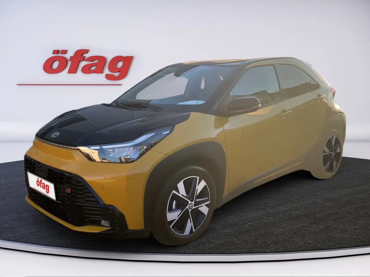 Toyota Aygo X 1.5 Hybrid GR Sport ACC+LED+Navi+SHZ+Kam. Gelb - 2