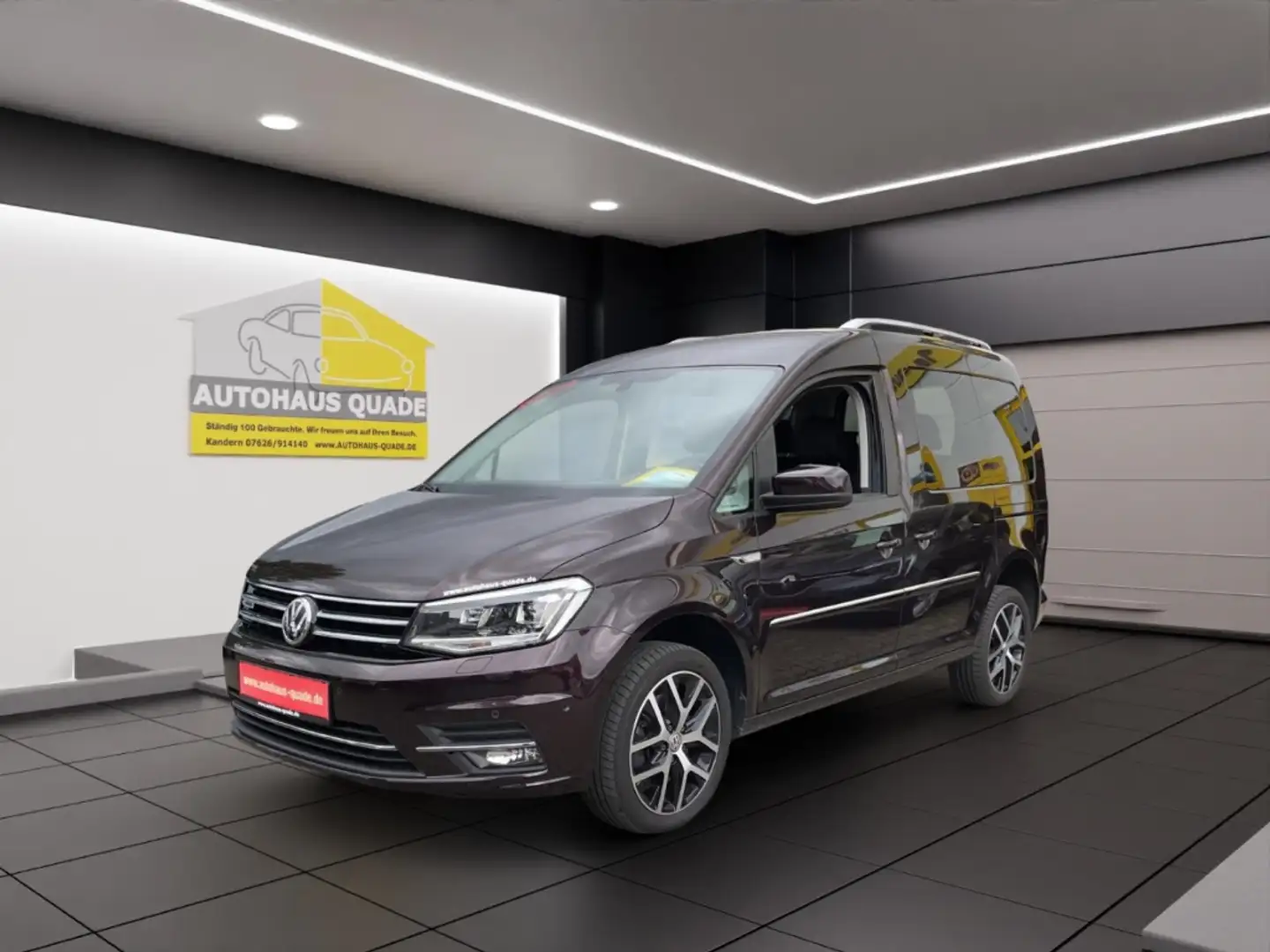 Volkswagen Caddy PKW Highline BMT 4Motion Navi Bi-Xenon Kurvenlicht Schwarz - 1