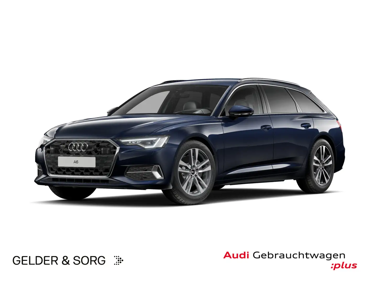 Audi A6 50 TDI qu. advanced 360°*HuD*ACC*Matrix Blau - 1