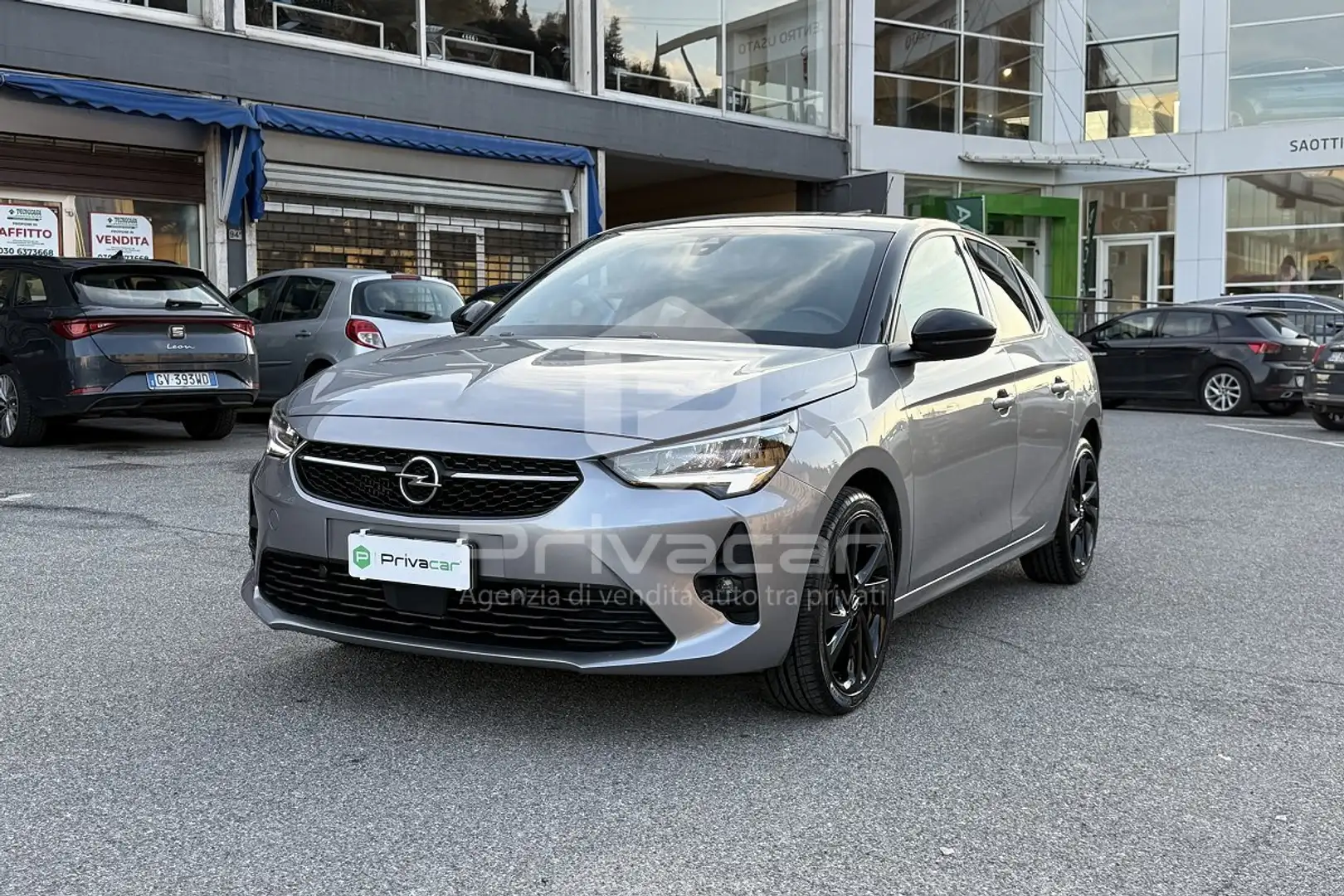 Opel Corsa Corsa 1.2 100 CV GS Line srebrna - 1