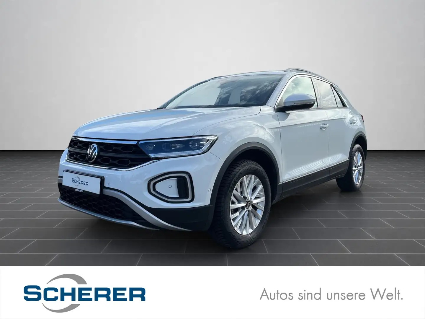 Volkswagen T-Roc T-ROC LIFE LED Plus/Sitzheizung/App Connect/Einp Blanc - 1