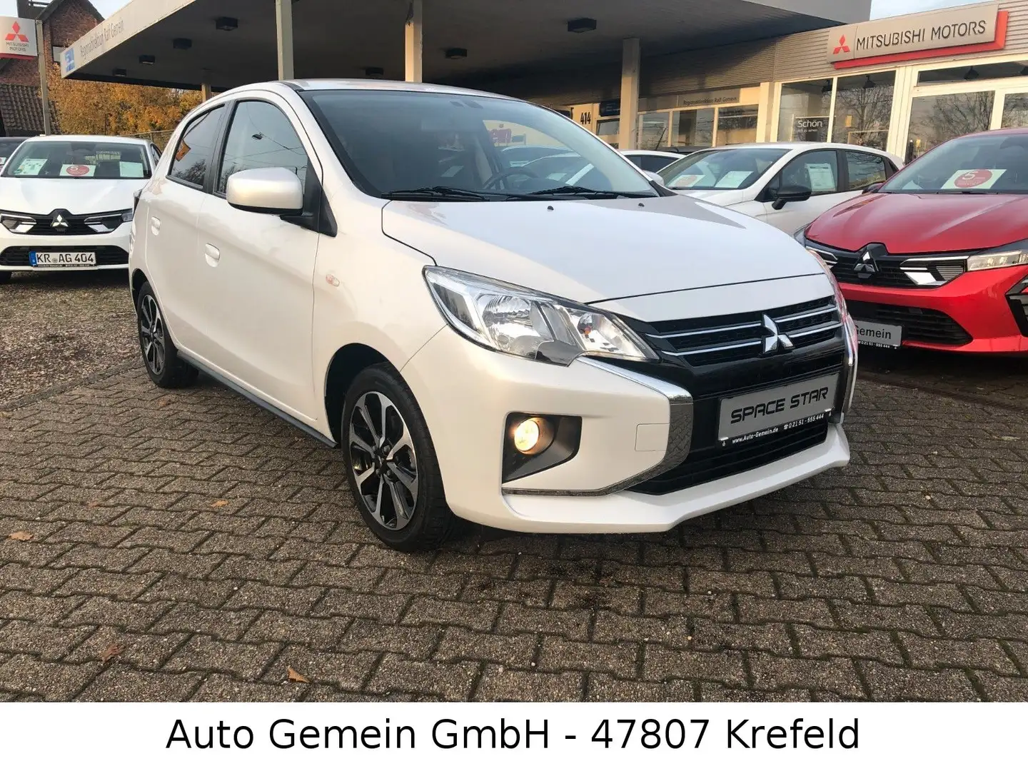 Mitsubishi Space Star Select PLUS 1.2 CVT Automatik!!!! Weiß - 2