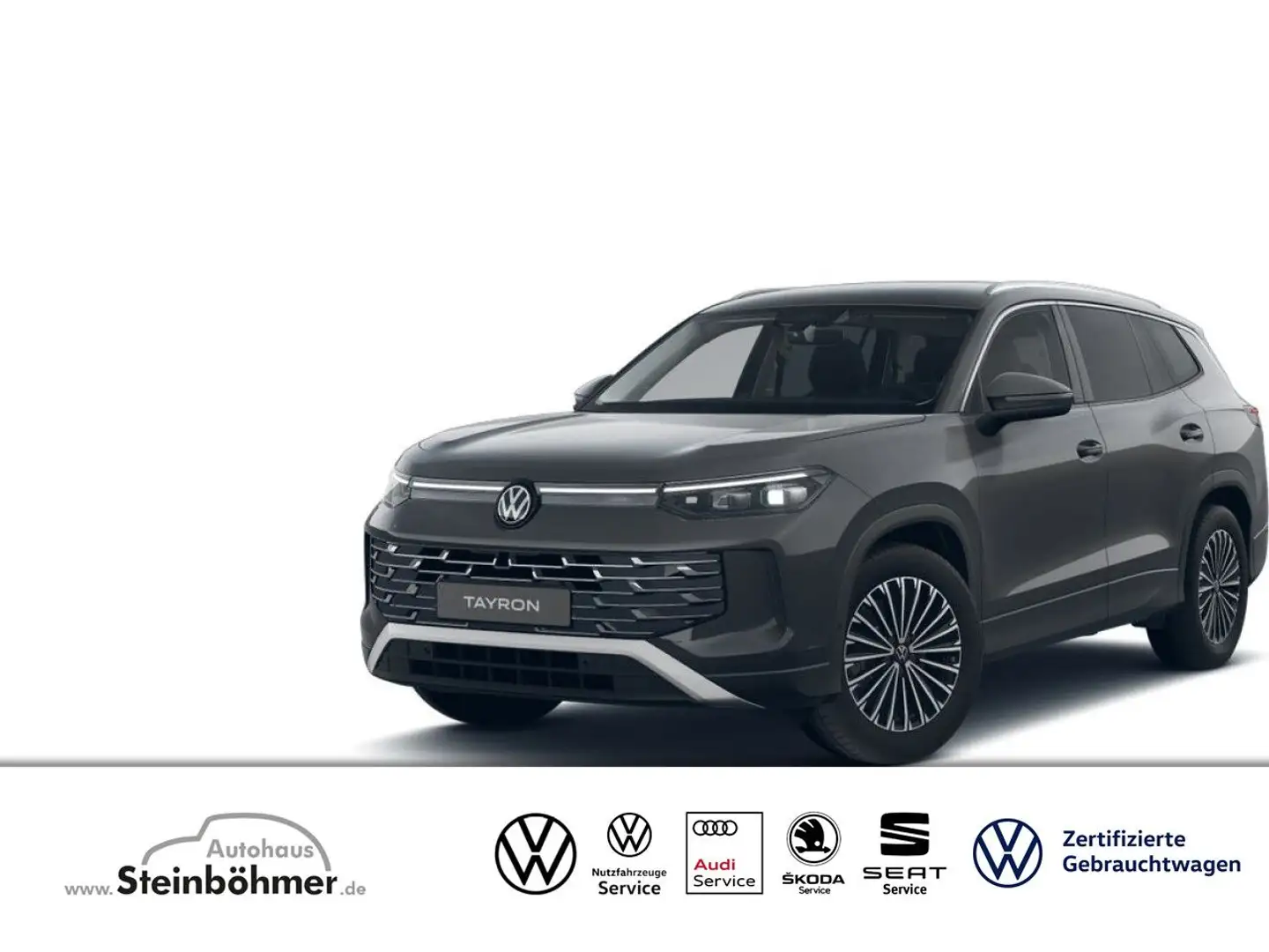 Volkswagen Tayron Elegance 1.5 eTSI DSG Bluetooth LED Klima Gris - 1