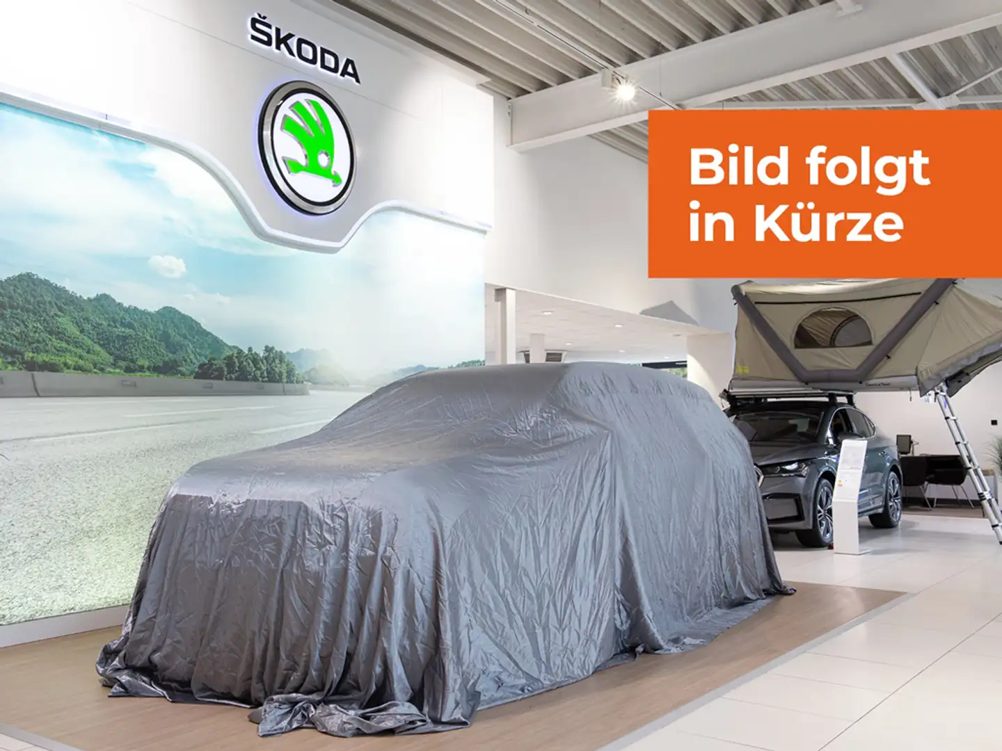 Skoda Kamiq 1.5 TSI DSG Style Navi AHK beheiz. WSS Klimaa. Grau - 1