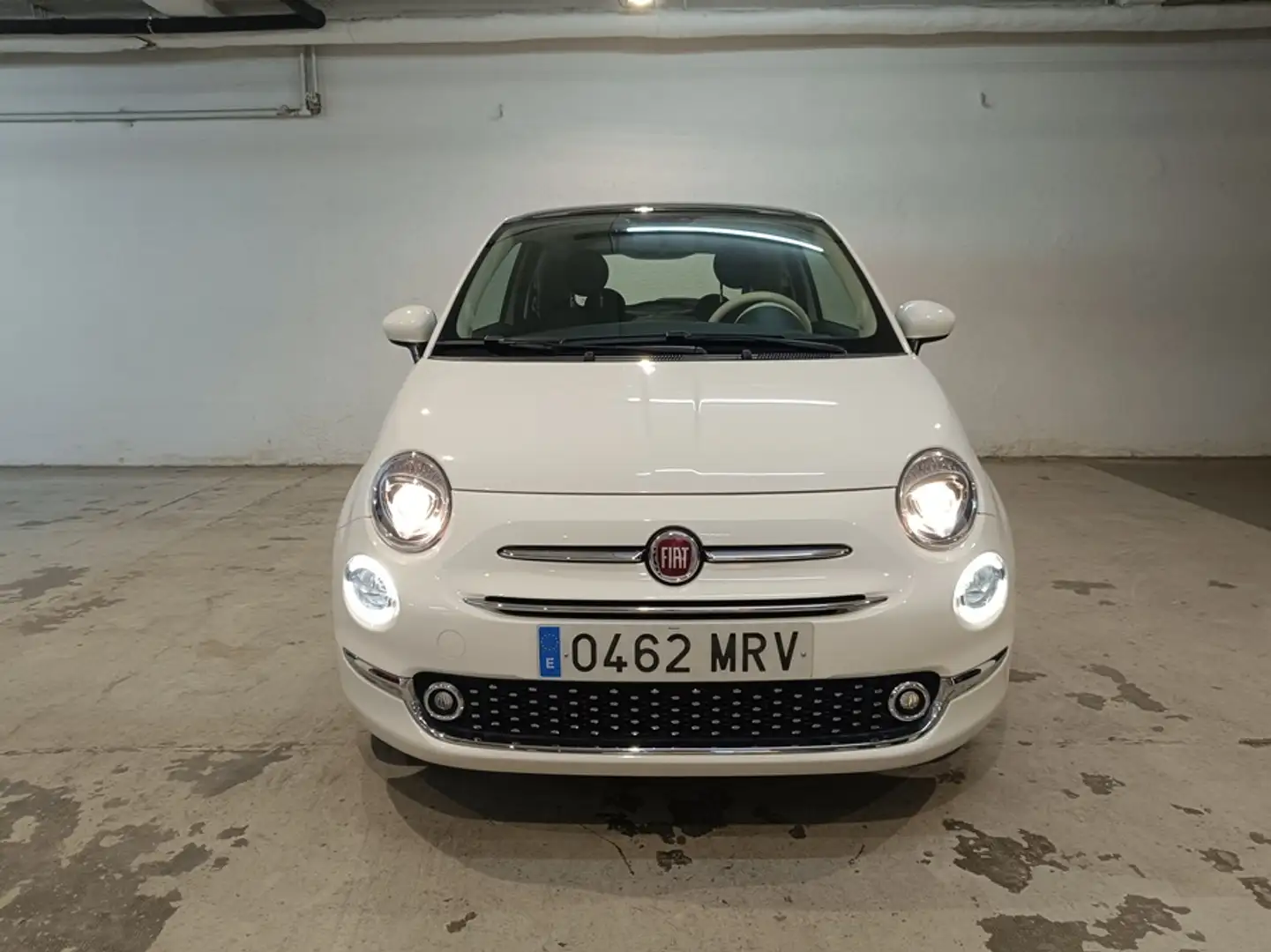 Fiat 500 1.0 Hybrid Monotrim 52kW Blanc - 2