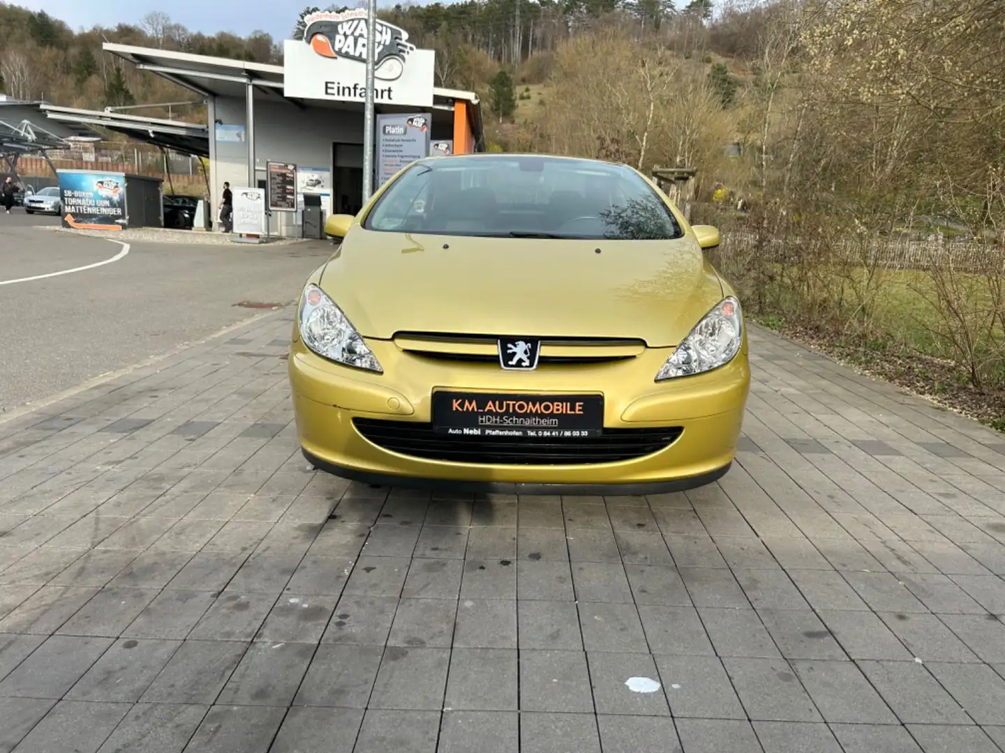 Peugeot 307 CC Cabrio-Coupe Basis*GEPFLEGT*TÜV-01.2026 * Amarillo - 2