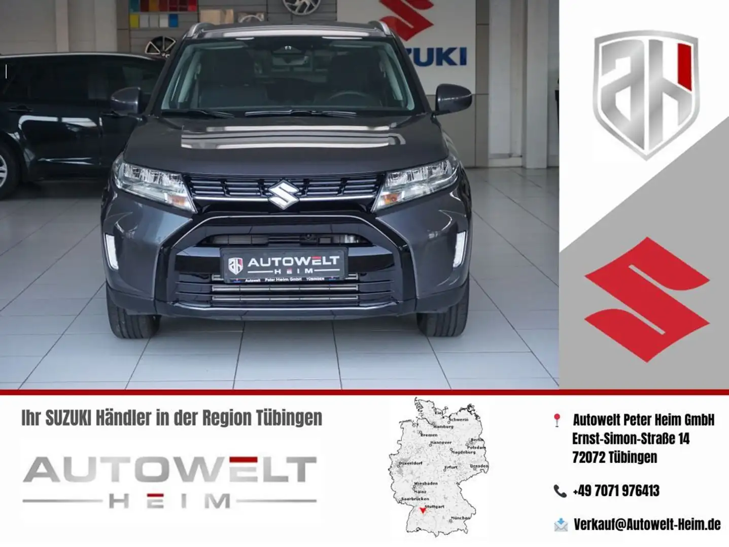 Suzuki Vitara 1.4 Comfort*A/T*Tempomat*Allrad* Grau - 1