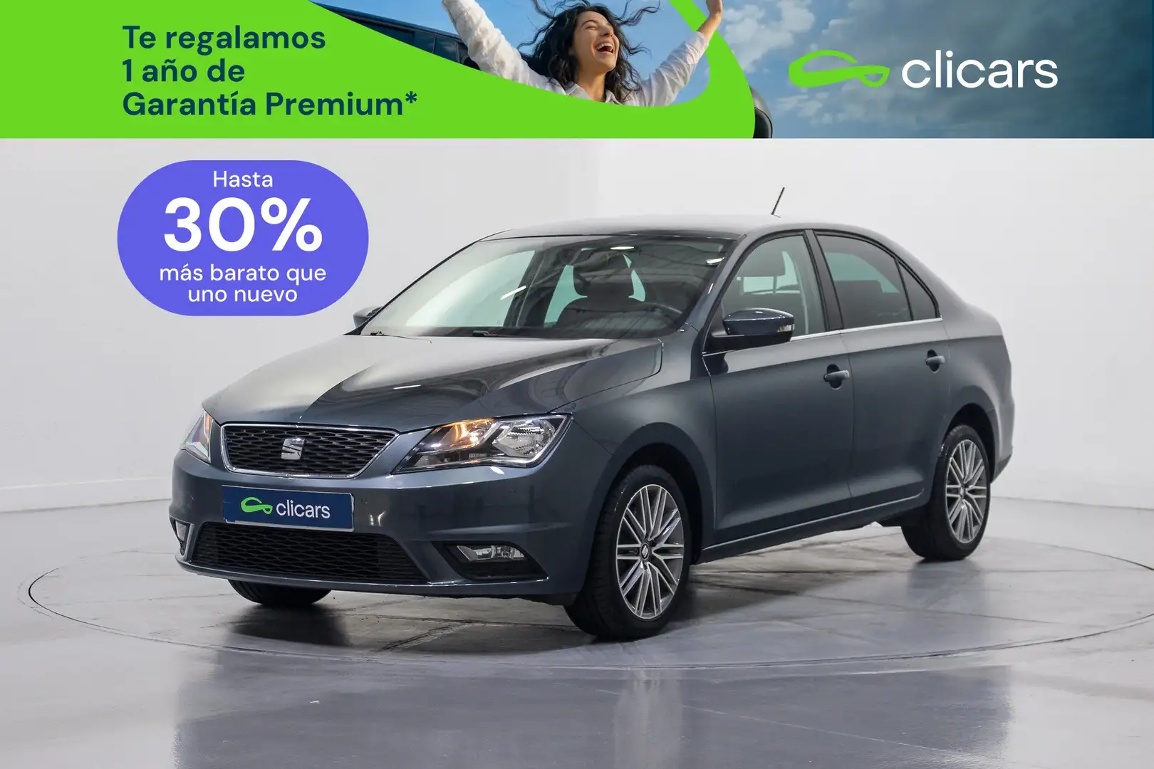 SEAT Toledo 1.0 EcoTSI S&S Style Edition 110 Gris - 1