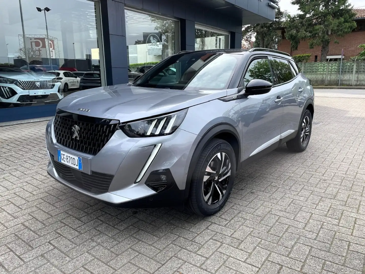 Peugeot 2008 2008 1.2 puretech GT s Gris - 2