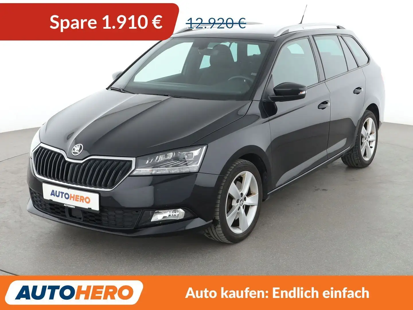 Skoda Fabia 1.0 TSI Style*PDC*SHZ*KLIMA*TEMPO*GARANTIE* Schwarz - 1