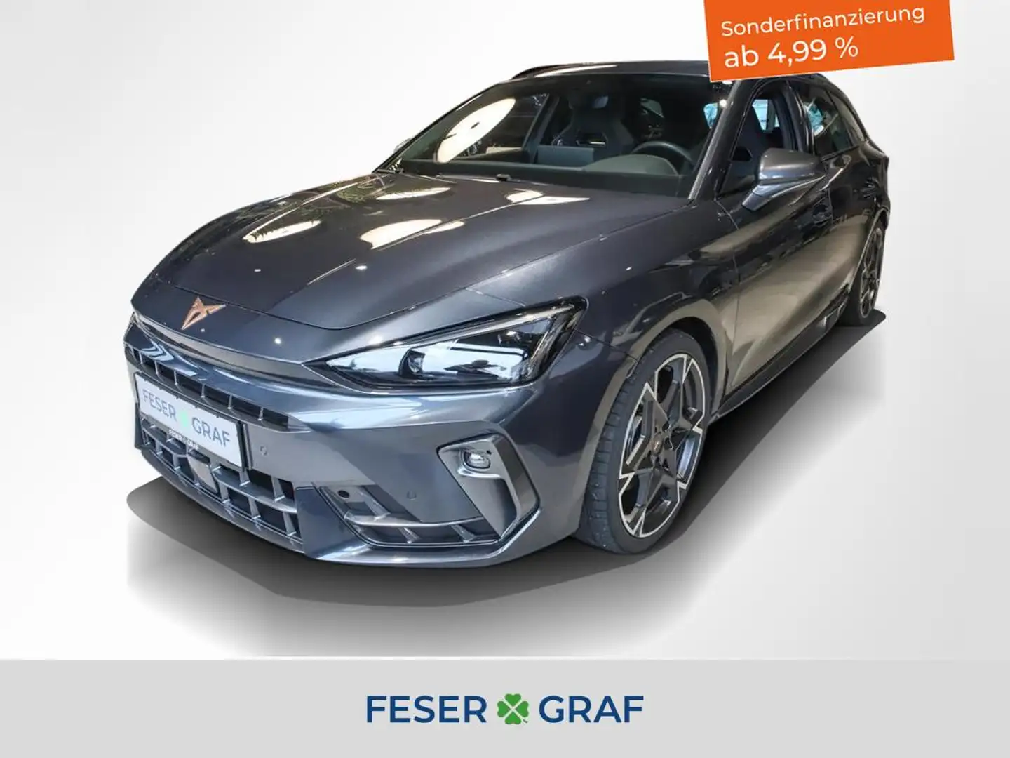 CUPRA Leon 1.5 eTSI/Matrix/Sennheiser/Pano/Rückfahrkamera Grau - 1