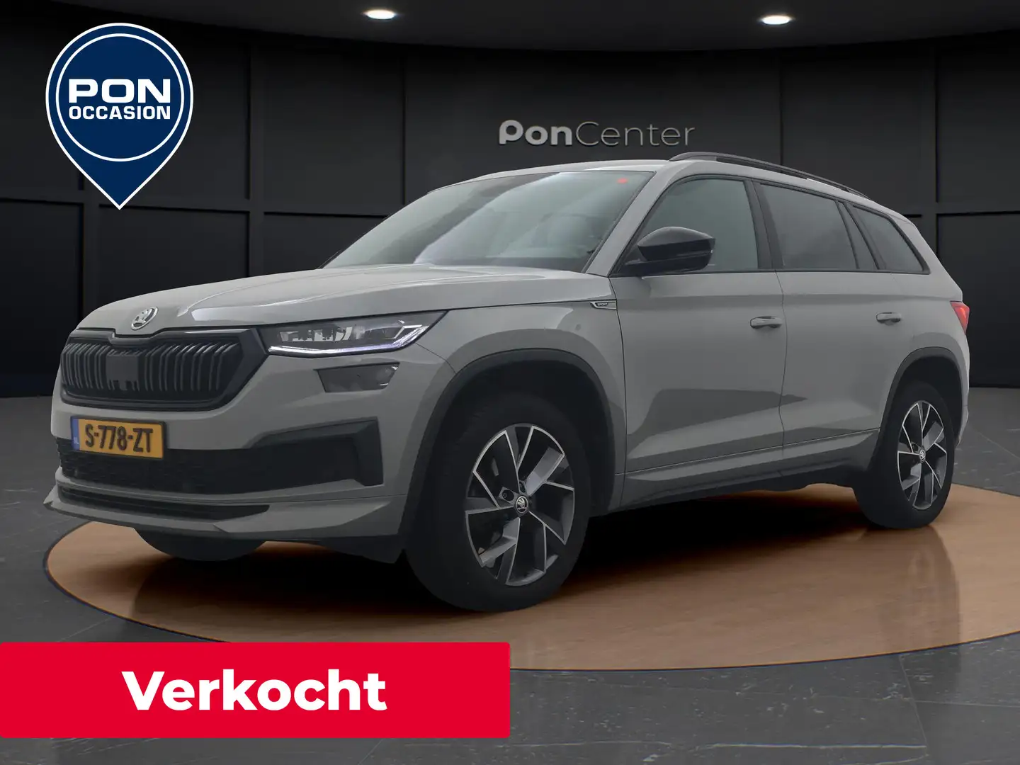 Skoda Kodiaq 1.5 TSI Sportline Business | NIEUW BINNEN | Naviga Grijs - 1