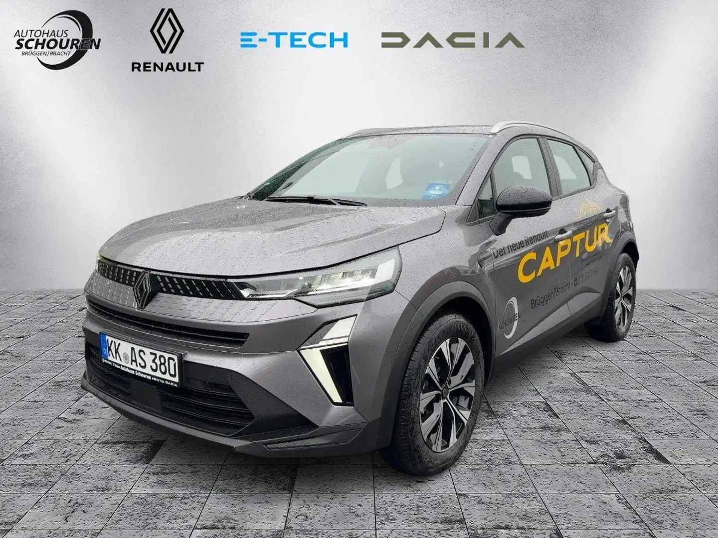 Renault Captur Evolution Mild Hybrid 160 EDC Gris - 1