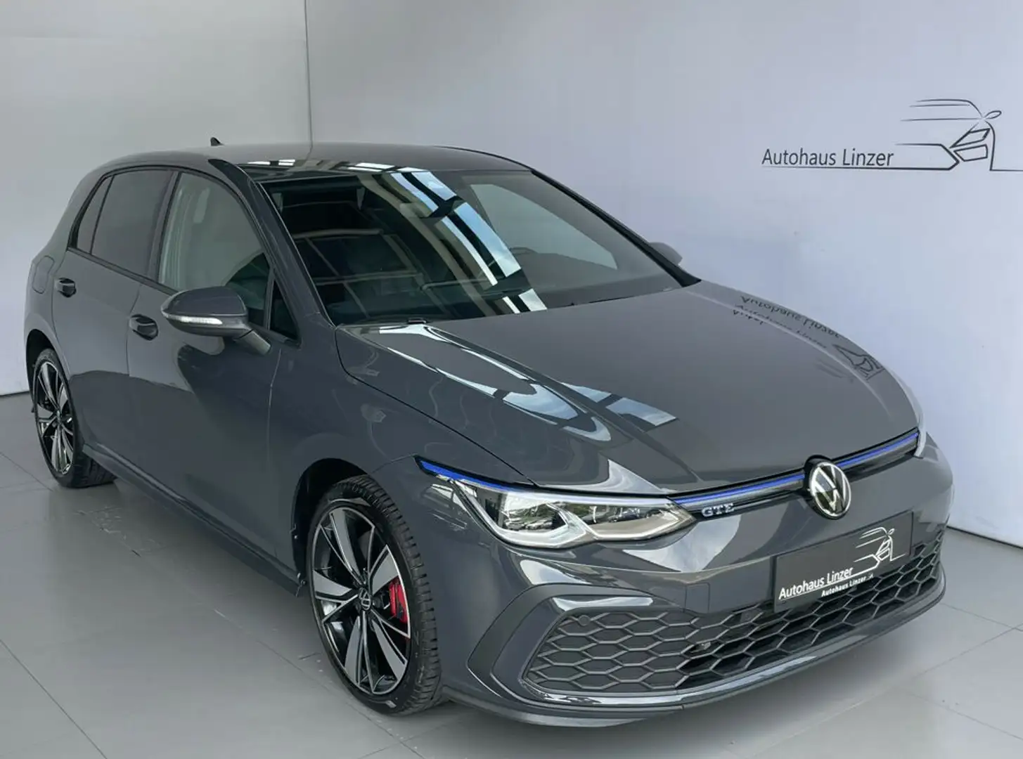 Volkswagen Golf GTE eHybrid *MATRIX*StHz*ACC*CAM*Ambiente*18'' Gris - 1