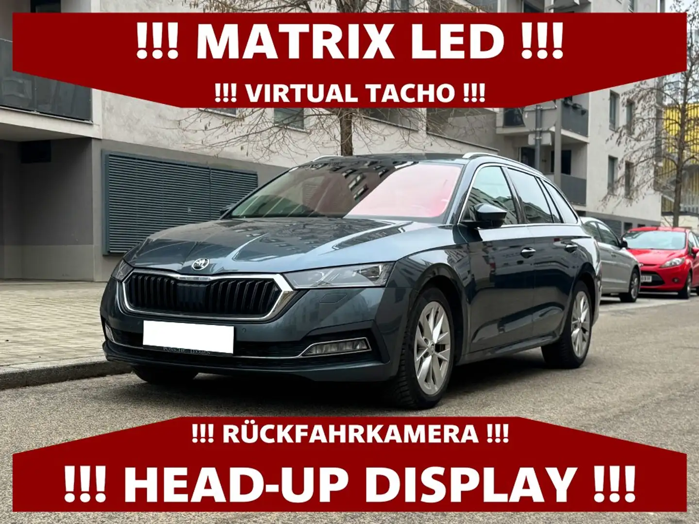 Skoda Octavia 2,0 TDI PREMIUM DSG | MATRIX LED | HEAD-UP|VIRTUAL Grau - 1