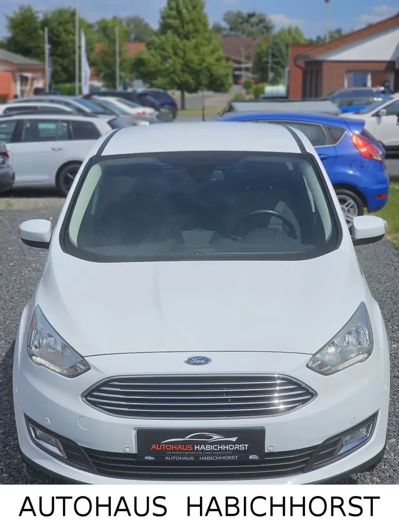 Ford C-Max C-MAX Titanium/ Automatik/Ahk/Sitzh/Tempom Blanc - 2