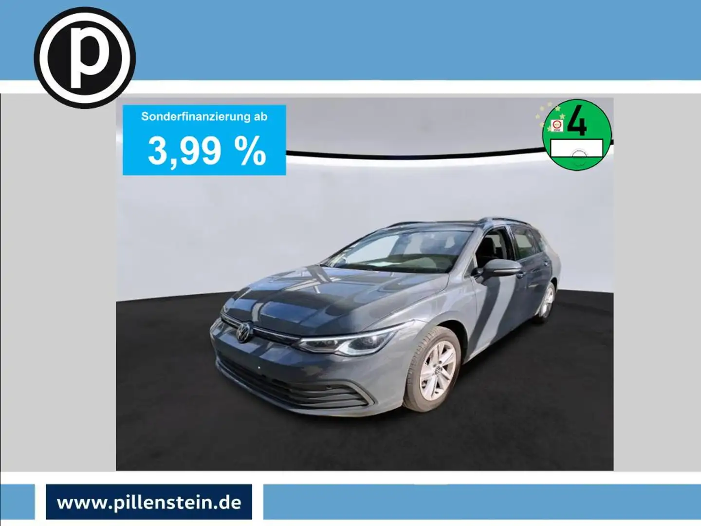 Volkswagen Golf Variant TSI DSG NAVI+AHK+LEDPLUS+TRAVEL+APP Grau - 1