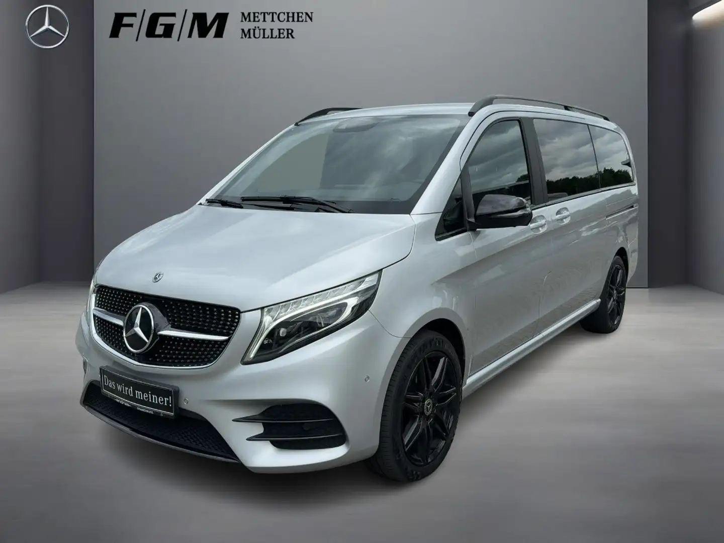 Mercedes-Benz V 300 d 4M lang Exclusive Edition Burm|S-Dach Argent - 1