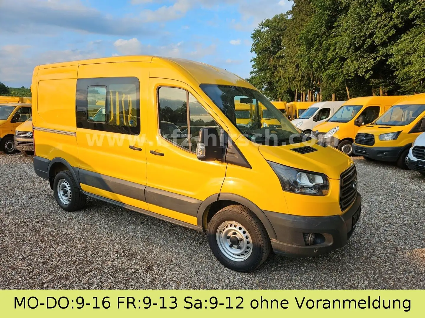 Ford Transit Kasten EU6 1.Hd Hoch/Lang Transporter Jaune - 1