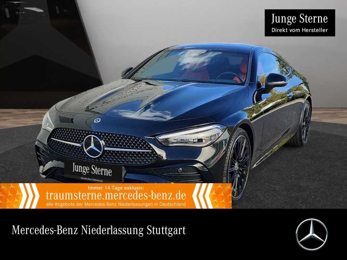 Mercedes-Benz CLE 200 AMG+NIGHT+PANO+LED+BURMESTER+KAMERA+TOTW Schwarz - 1