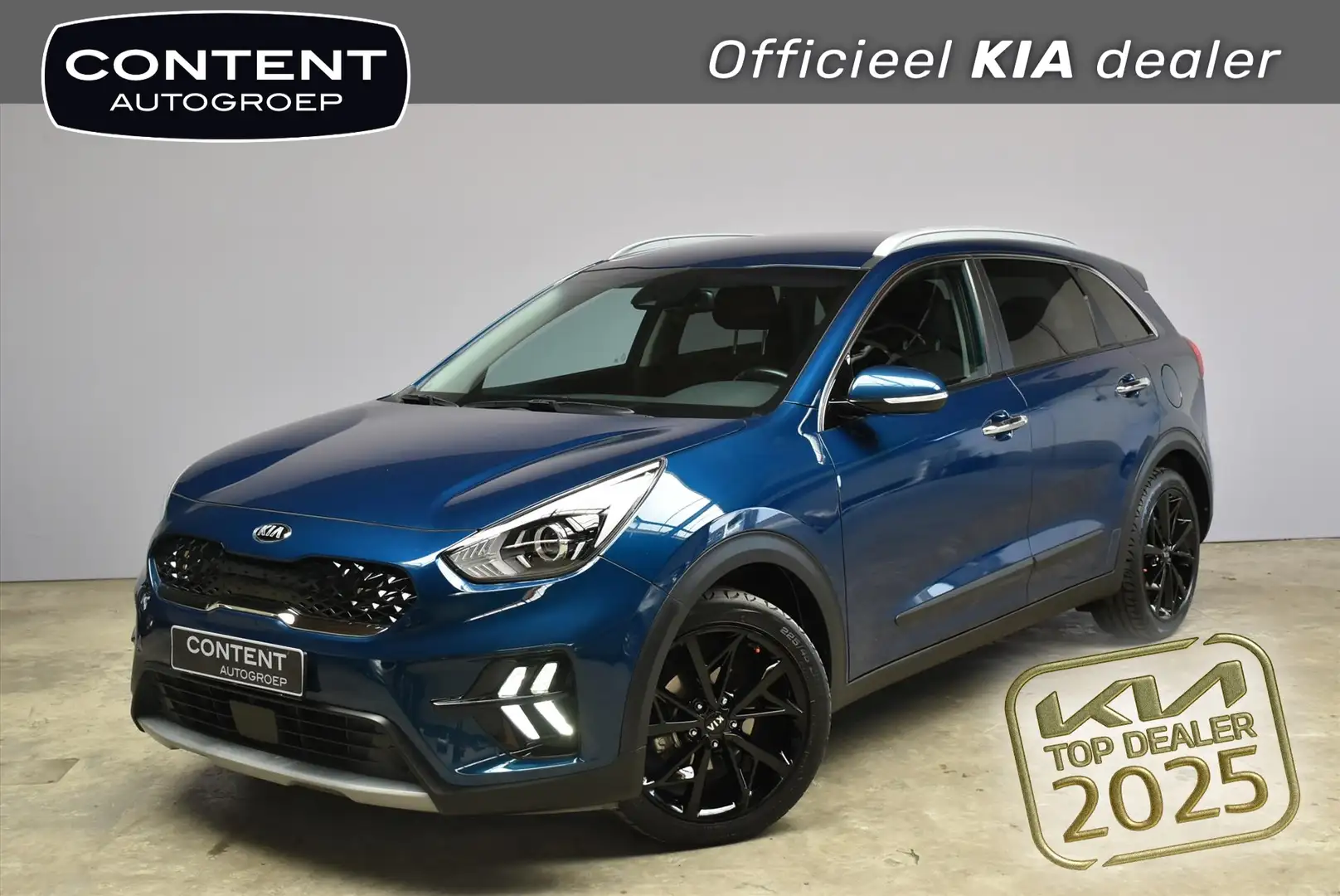 Kia e-Niro 1.6 GDi Hybrid DynamicLine Edition |Apple Carplay Blauw - 1