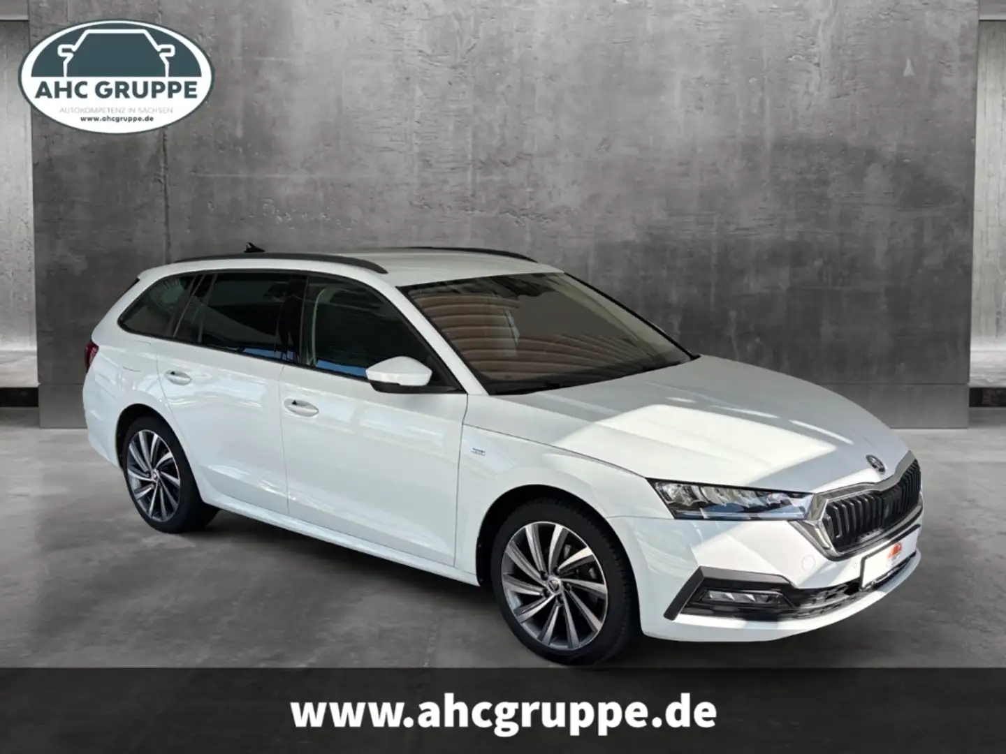 Skoda Octavia Combi Tour 1.5 TSI 110 kW, AHZV SH Navi pACC uvm. Blanc - 2