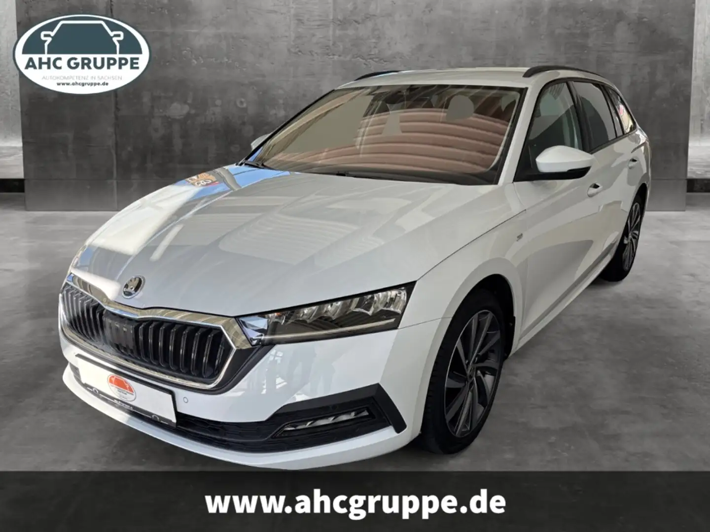Skoda Octavia Combi Tour 1.5 TSI 110 kW, AHZV SH Navi pACC uvm. Blanc - 1