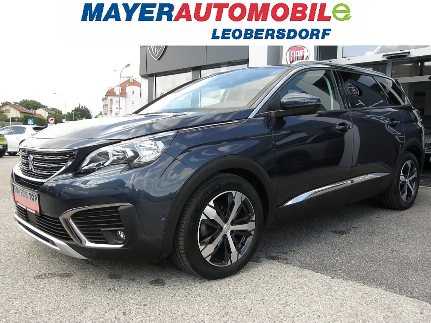 Peugeot 5008 1,6 THP 165 S&S EAT6 Allure Blau - 1