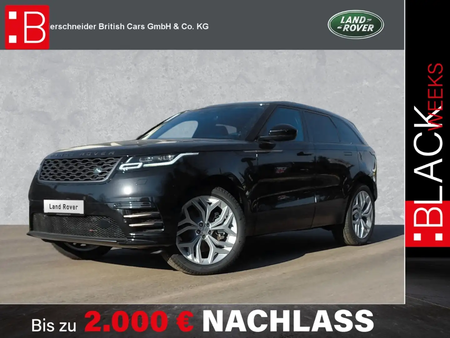 Land Rover Range Rover Velar D300 R-Dynamic SE Winter Paket Schwarz - 1