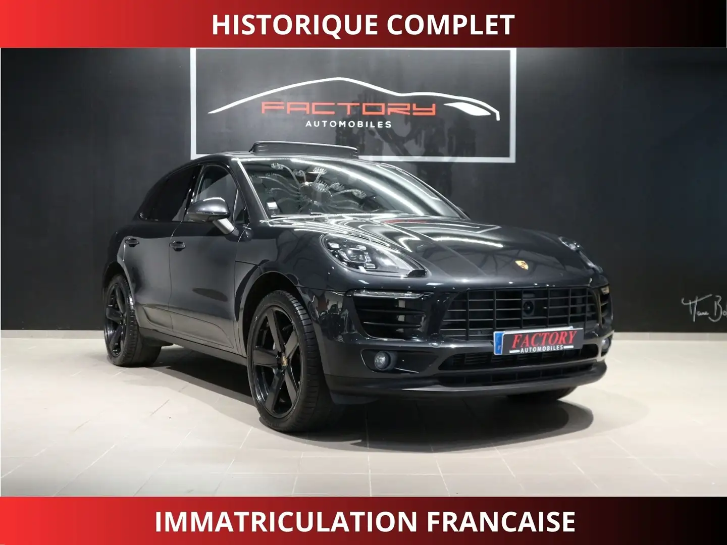 Porsche Macan (95B) 3.0 V6 258CH S DIESEL PDK Gris - 1