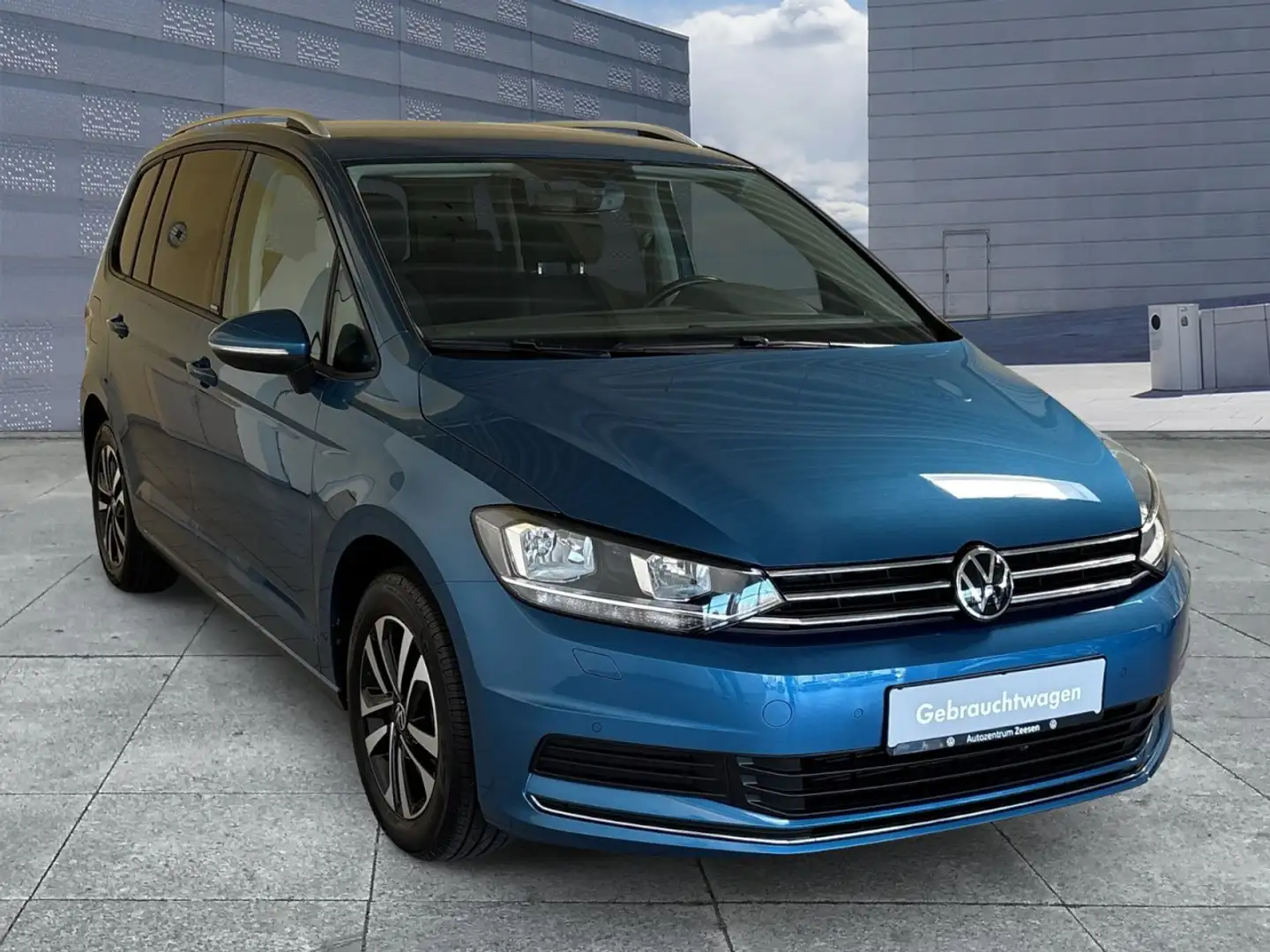 Volkswagen Touran 1.5 TSI UNITED OPF ACT DSG+USB+DAB+SHZ+RS Klima Blau - 2