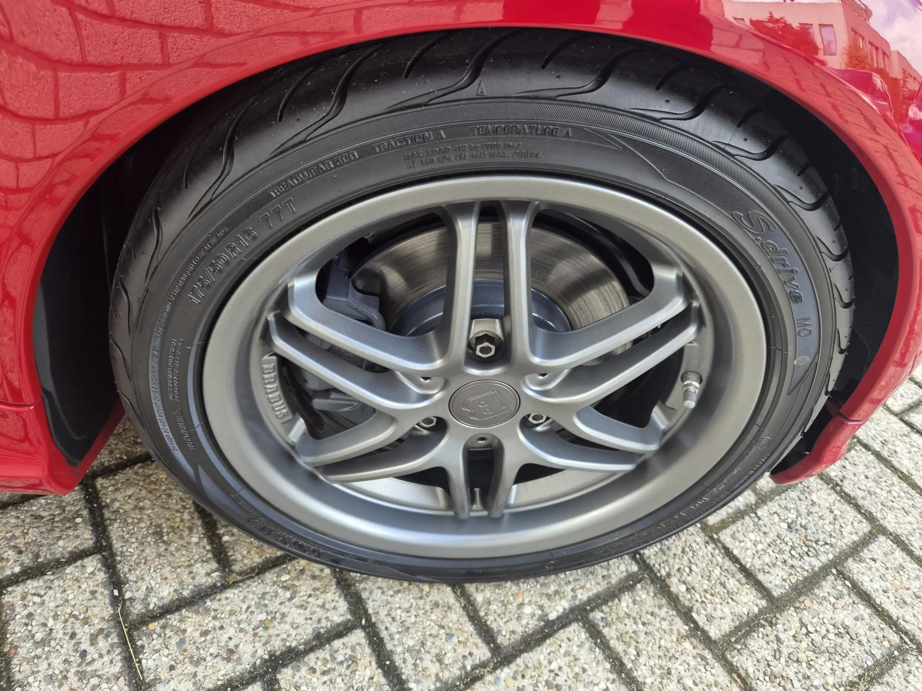 smart forTwo cabrio 1.0 BRABUS Red Edition! uniek! — photo 7