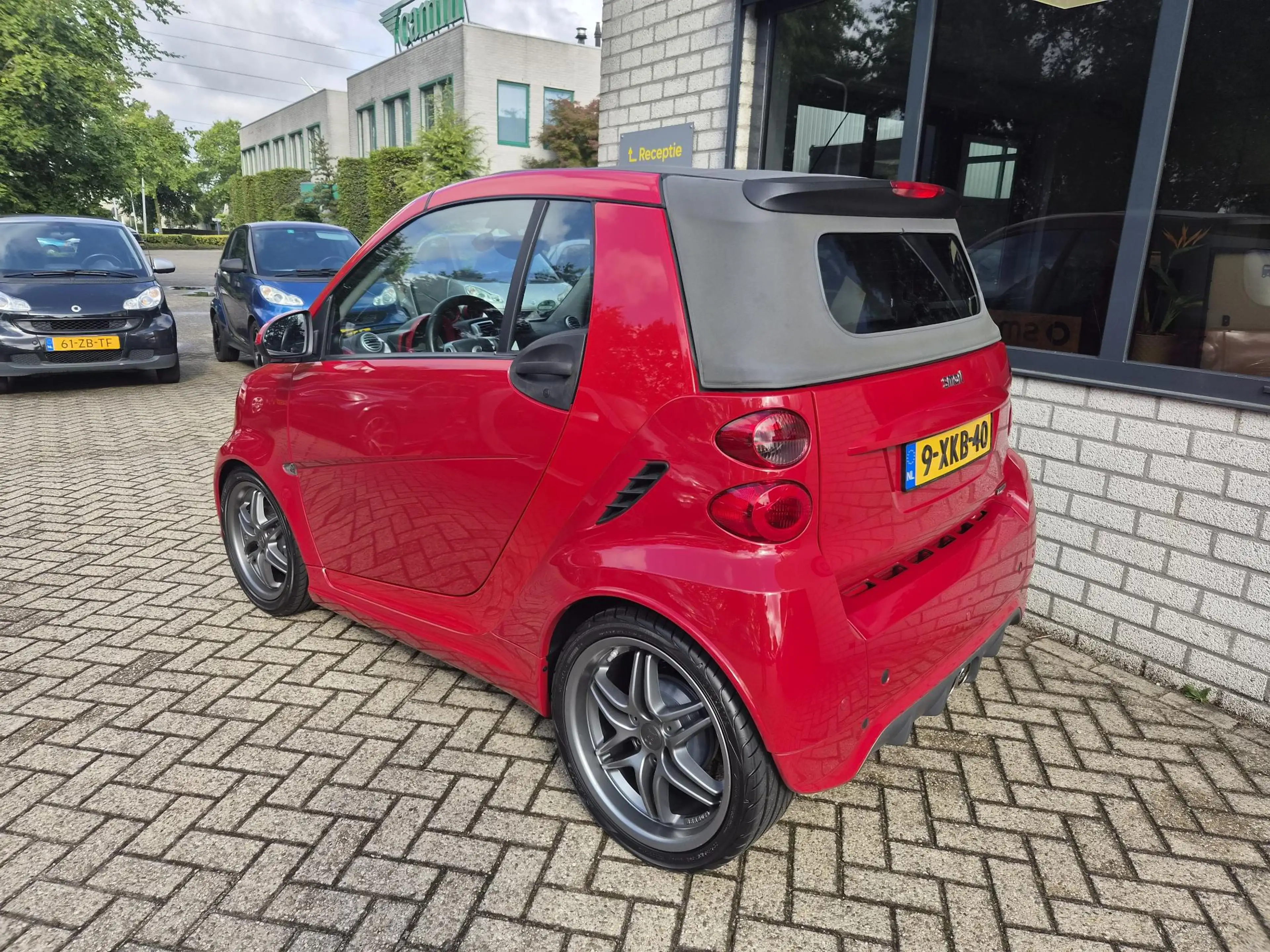 smart forTwo cabrio 1.0 BRABUS Red Edition! uniek! — photo 3