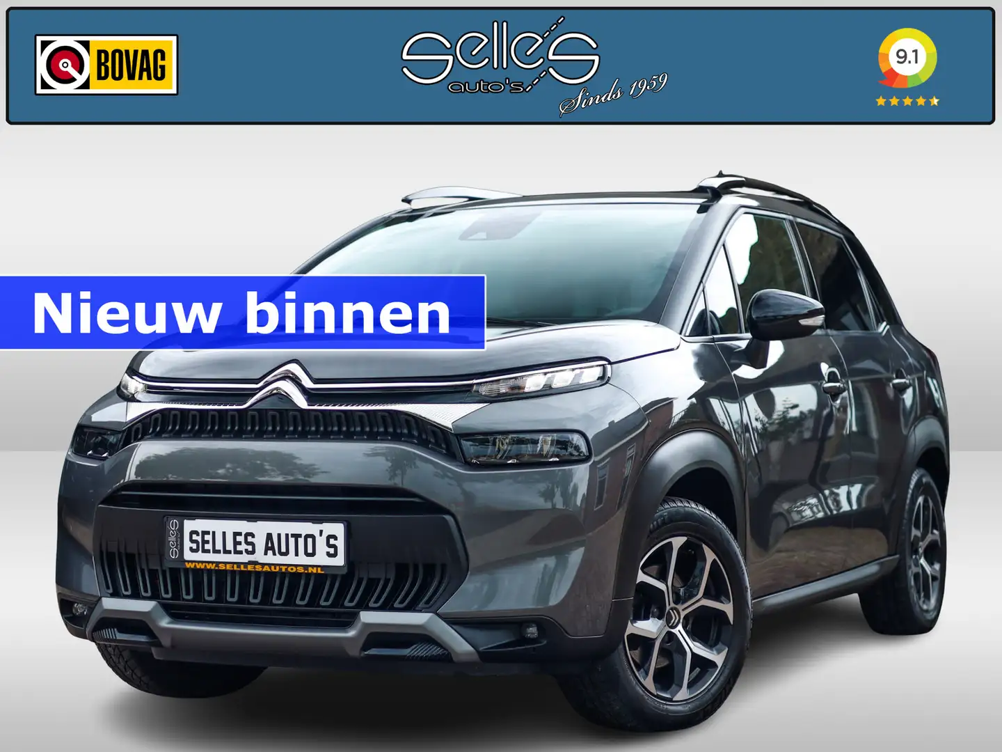 Citroen C3 Aircross Origin 1.2 PureTech Max Camera | Stoelverwarming | Grijs - 1