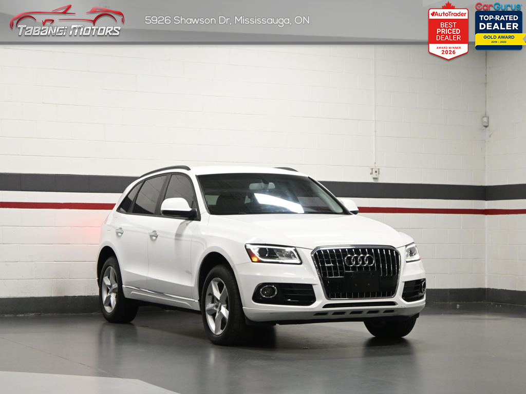 2015 Audi Q5 No Accident Leather Heated Seats Keyless Entry