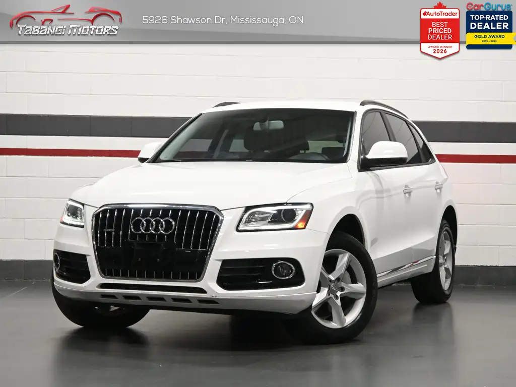 2015 Audi Q5 No Accident Leather Heated Seats Keyless Entry