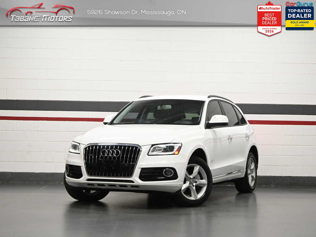 2015 Audi Q5 No Accident Leather Heated Seats Keyless Entry