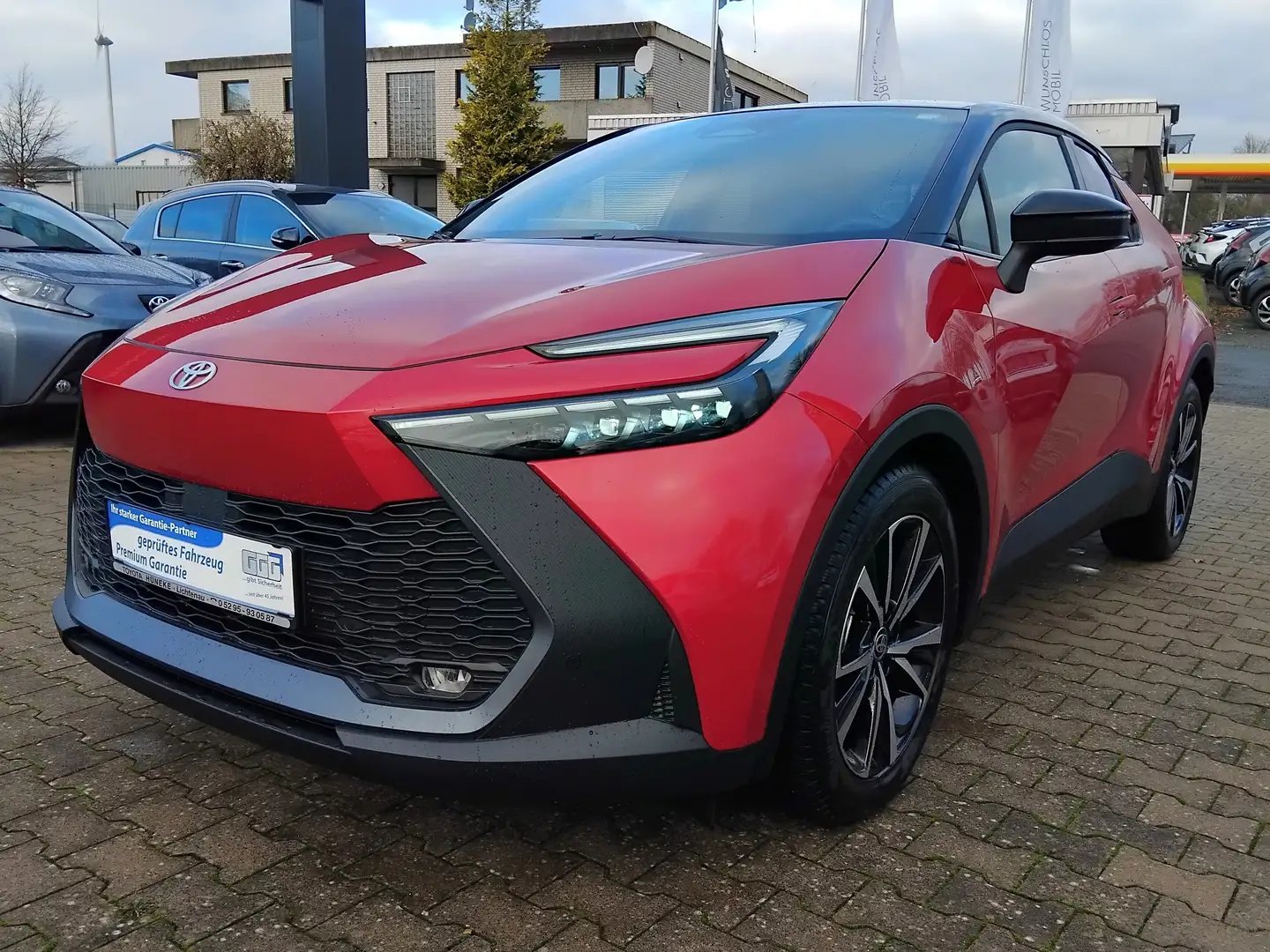 Toyota C-HR 1.8 Hybrid-Team Deutschland*Technik-Paket*SHZ*LRH* Rouge - 1
