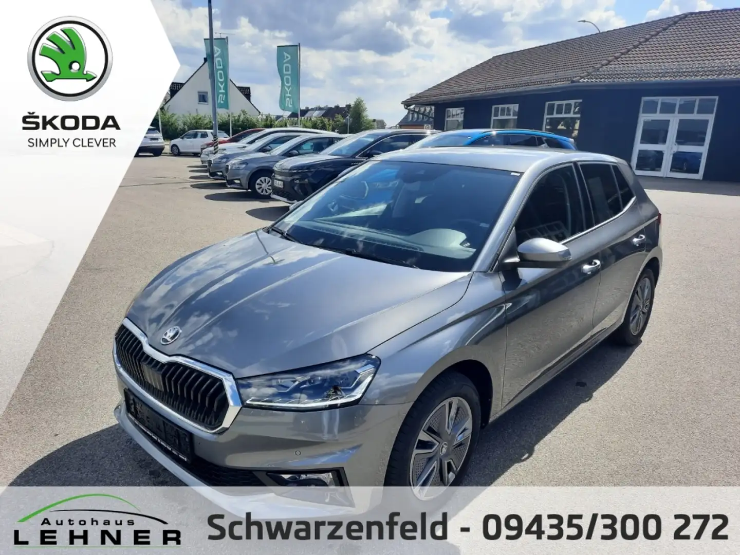 Skoda Fabia PDC VO HI+LENKRADHEIZ+KLIMA+ACC+FH EL VO HI+SHZ Gris - 1