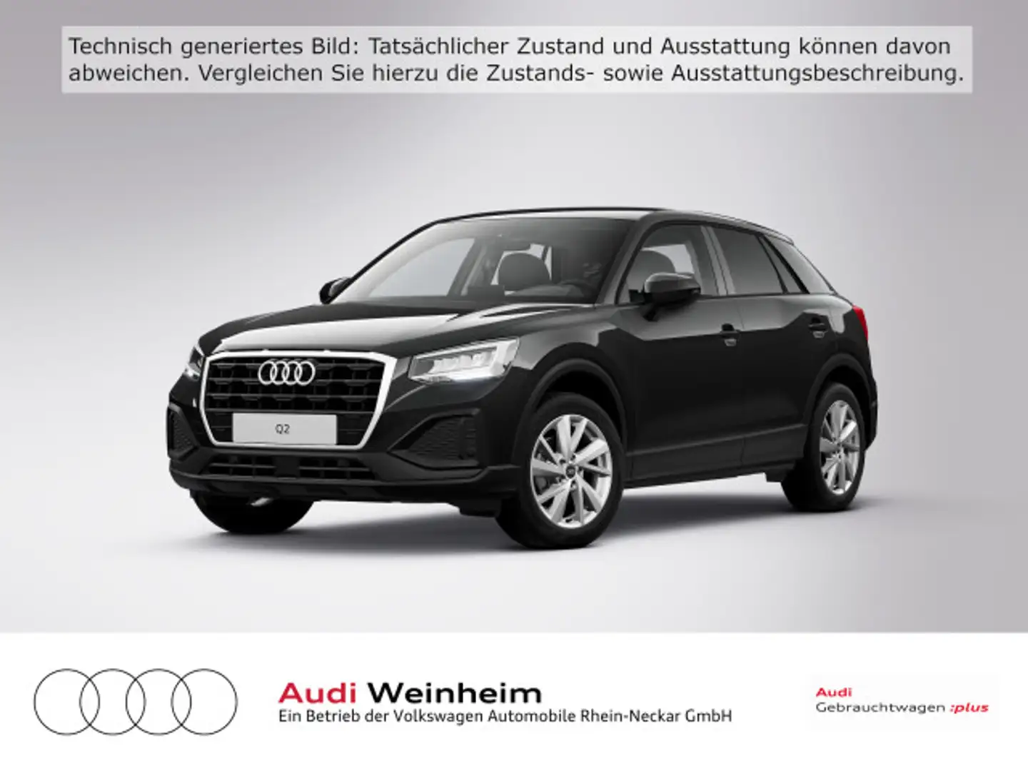 Audi Q2 35 TFSI Stronic Schwarz - 2
